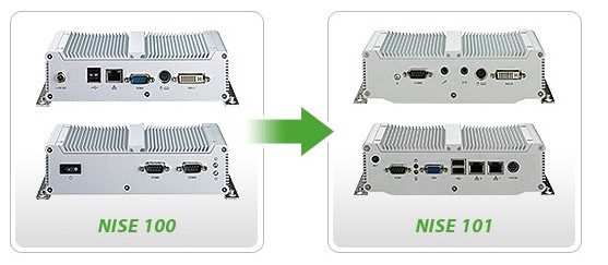 新漢EZ控制器–僅手掌大小的高效無風扇PC:NISE 100 系列