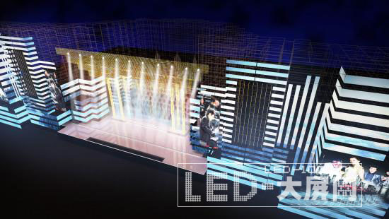 LED點亮宋祖英上海音樂會